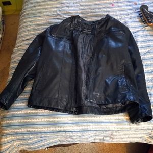 Wilsons leather jacket,black, XL